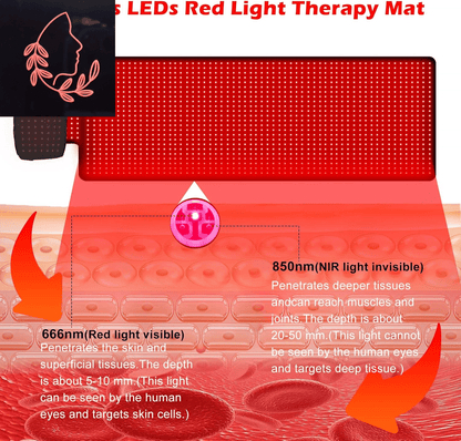 red light therapy mat