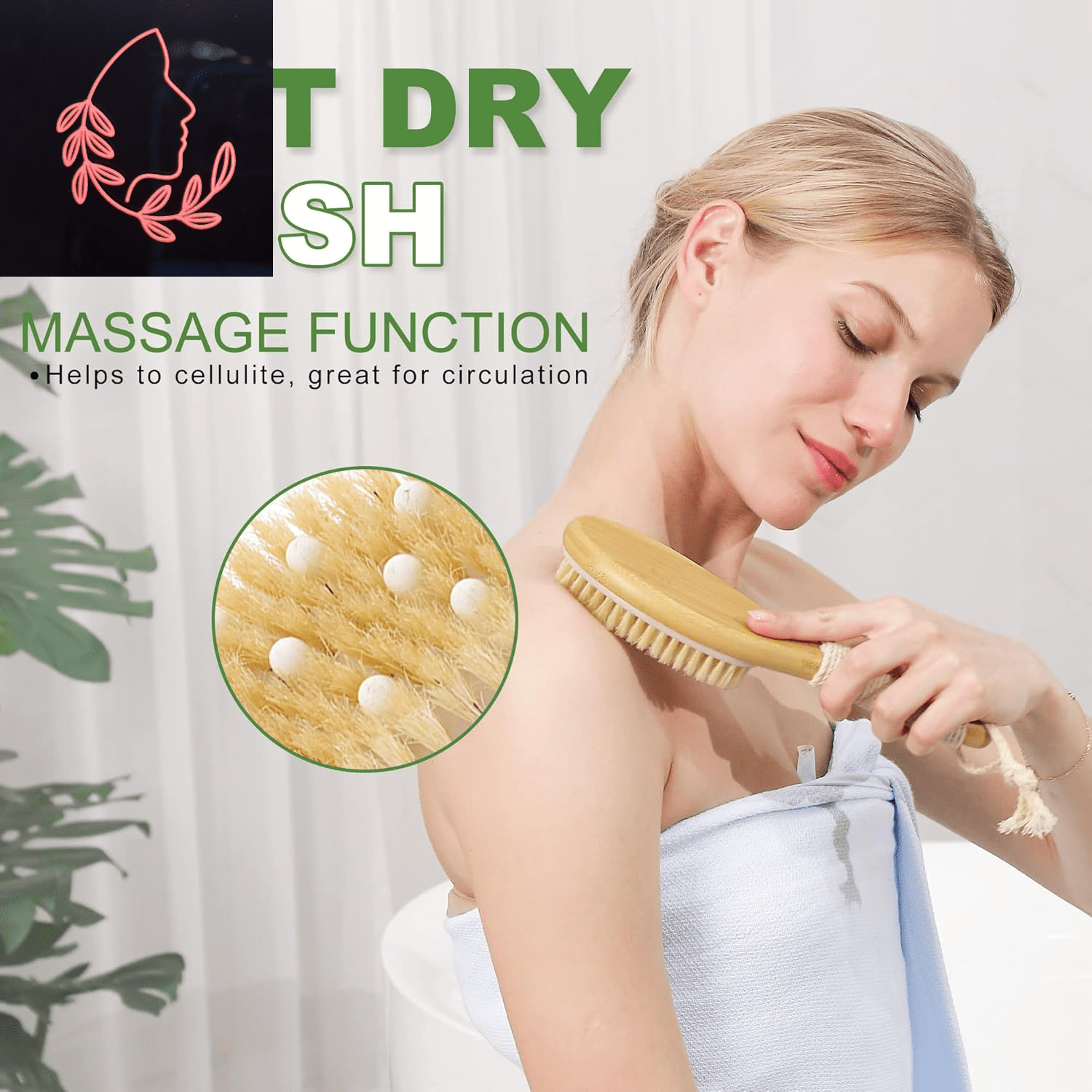 dry brushing body brush