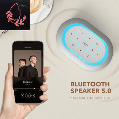white noise sound machine alarm clock