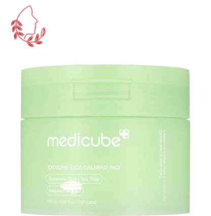 Cica Toner Pads  Exosome Tea Tree Calming Pads for Sensitive Skin