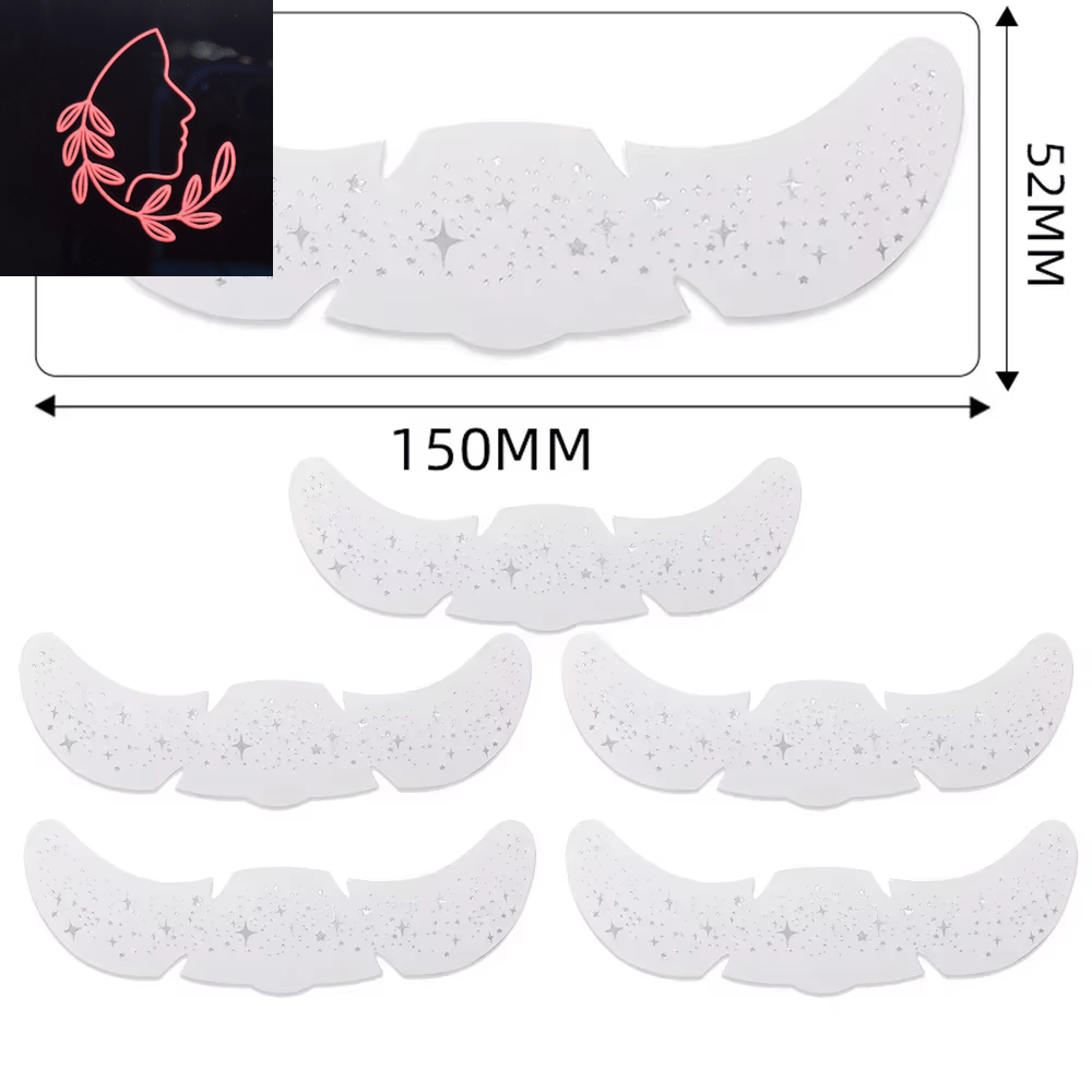metallic freckle stickers