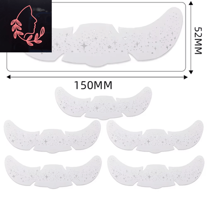 metallic freckle stickers