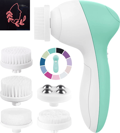 electric facial cleansing brush