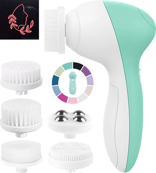 electric facial cleansing brush