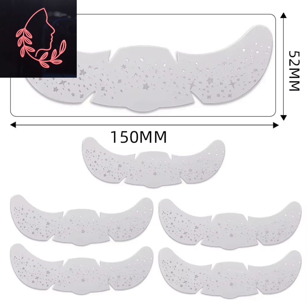 metallic freckle stickers