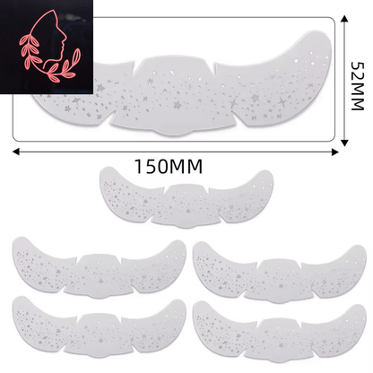 metallic freckle stickers