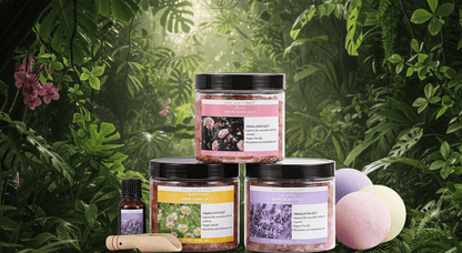 epsom bath salts gift set