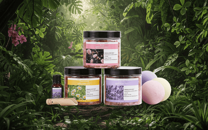 epsom bath salts gift set