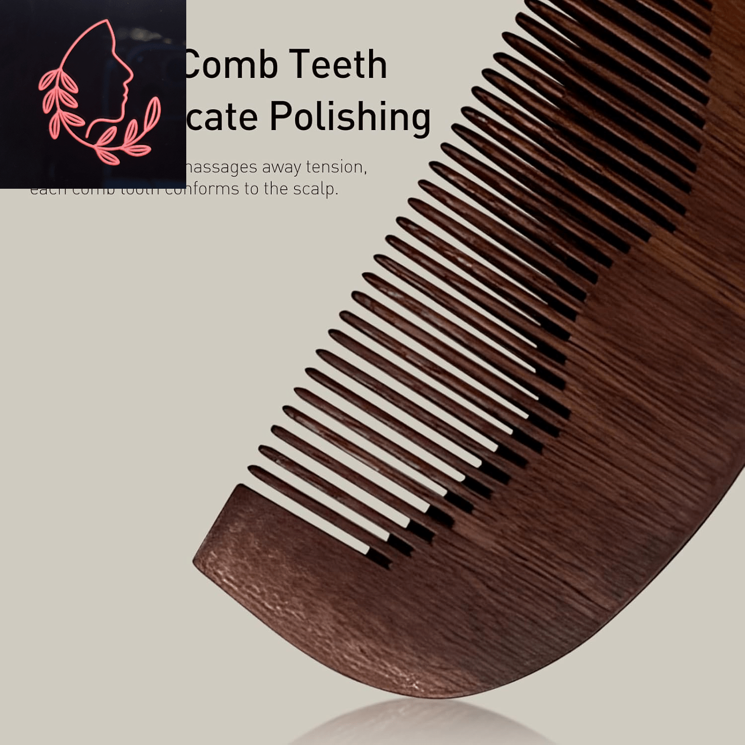 beard wood comb