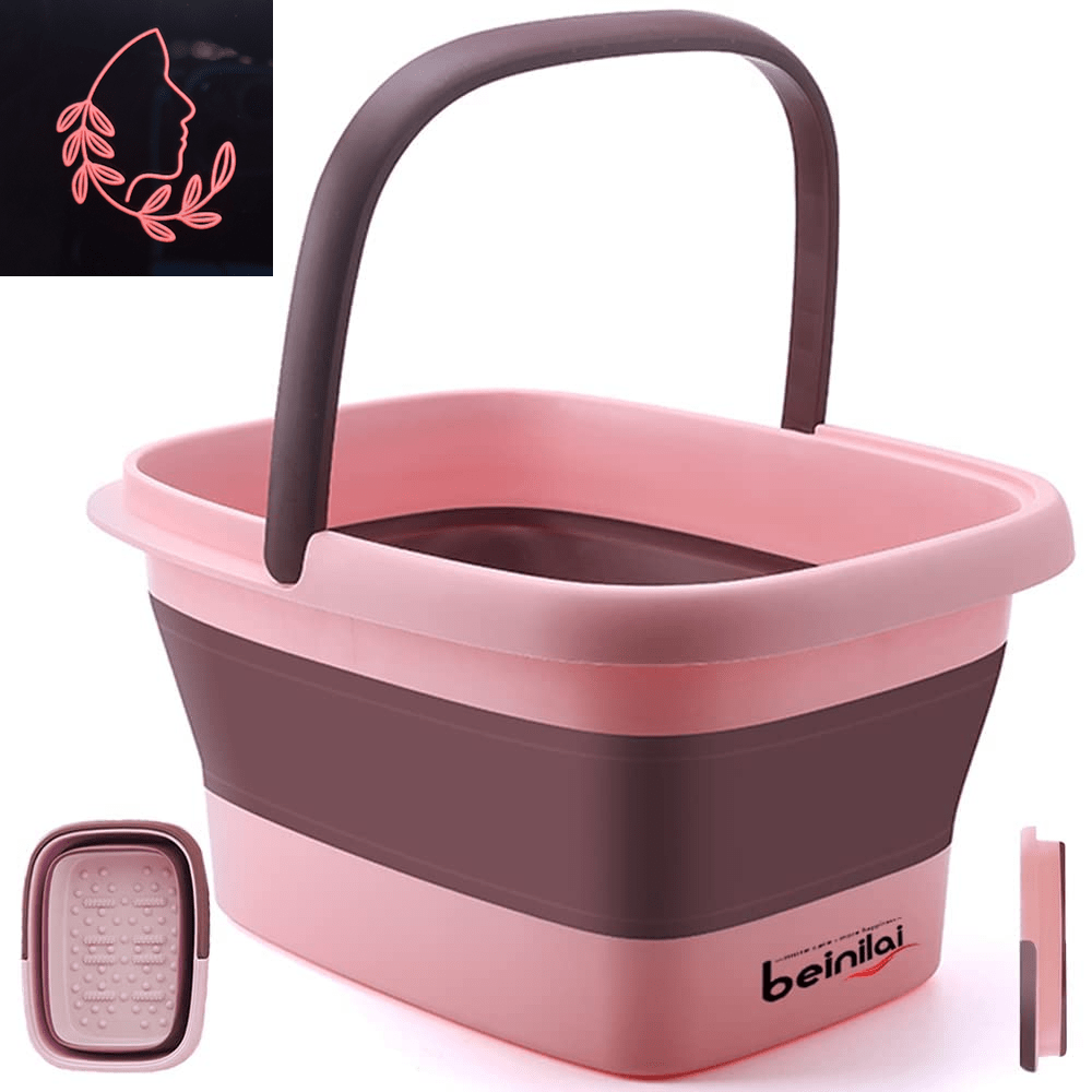 collapsible foot bath basin