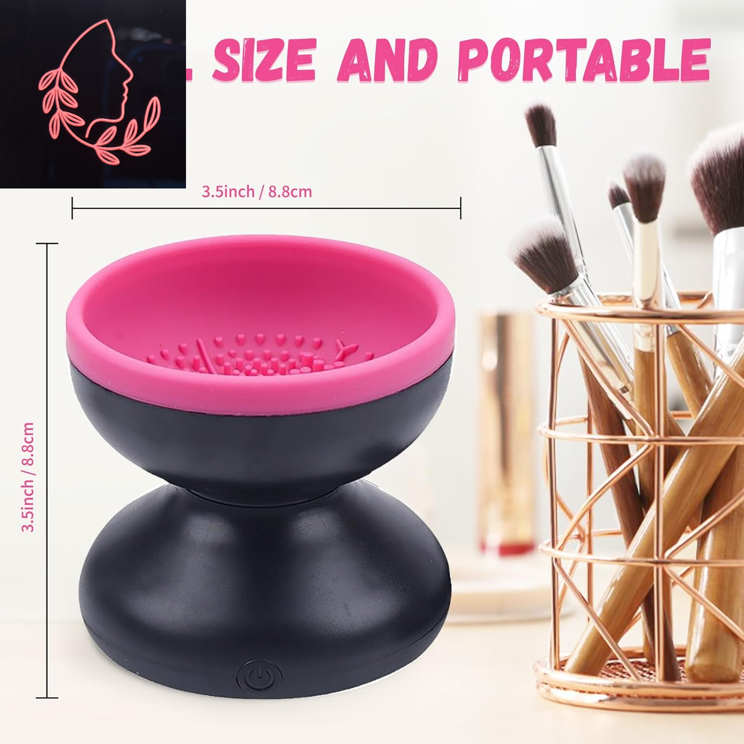 electric makeup brush cleaner