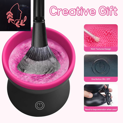electric makeup brush cleaner
