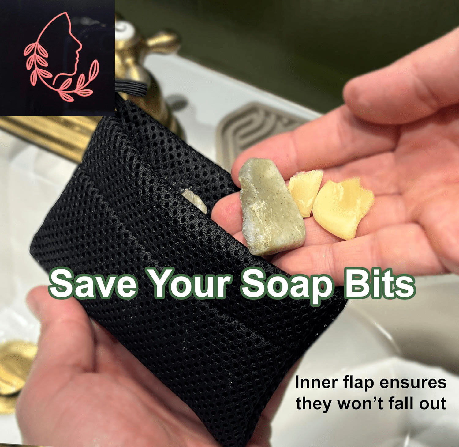recycled soap saver pouch