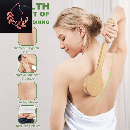dry brushing body brush