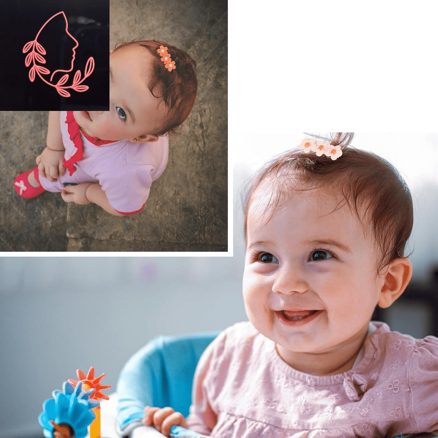baby hair clips