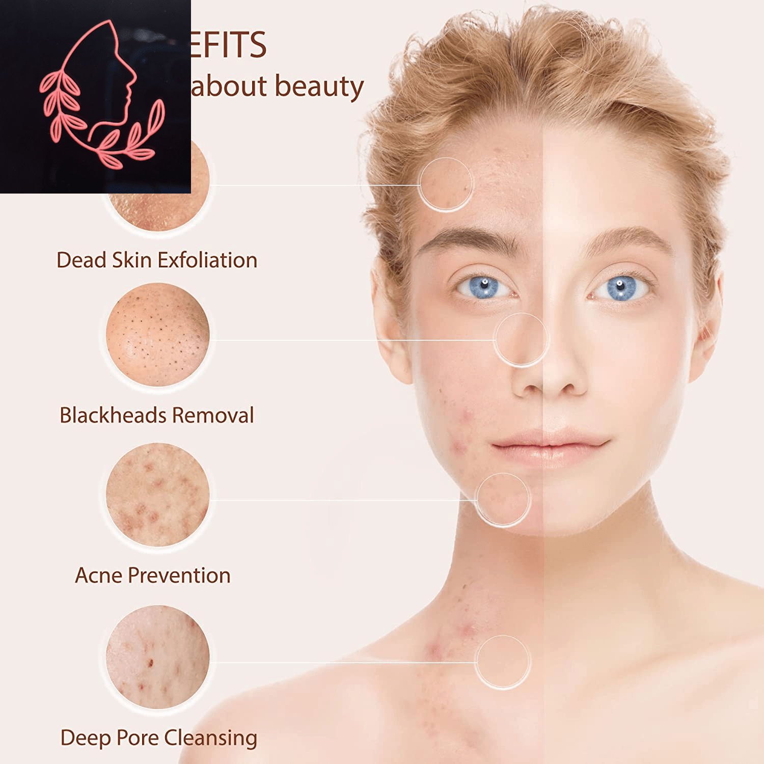 electric facial cleansing brush
