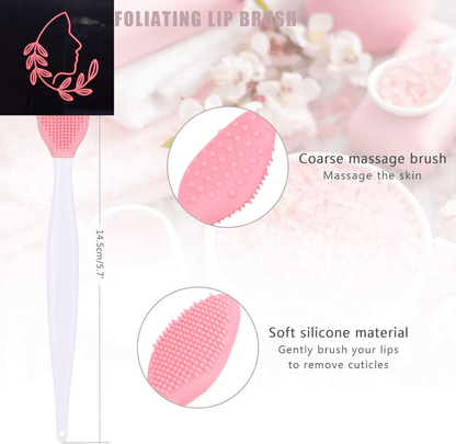 silicone facial cleansing brush set