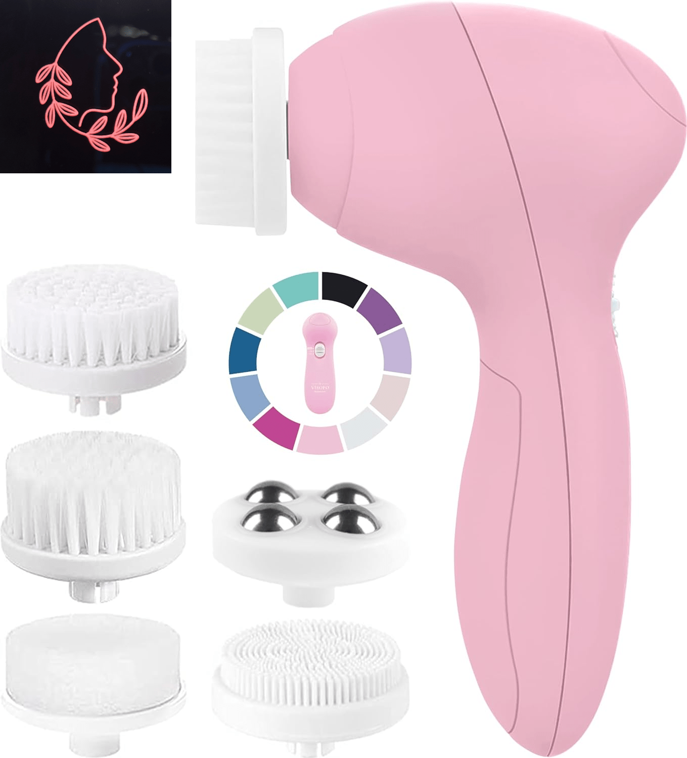 electric facial cleansing brush