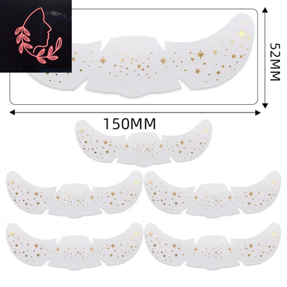 metallic freckle stickers