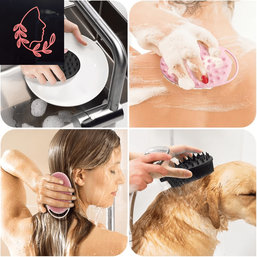 silicone body scrubber
