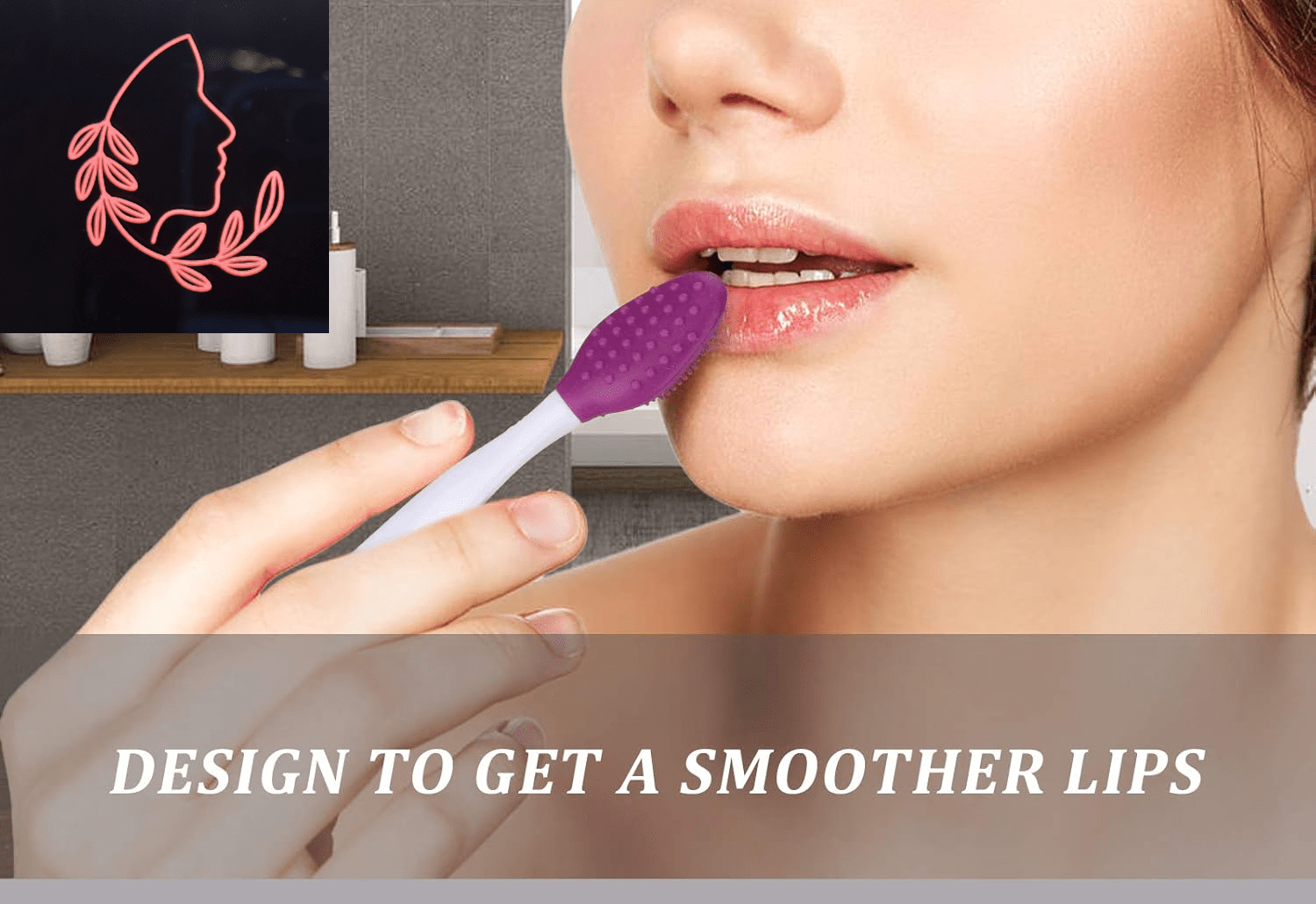 silicone facial cleansing brush set