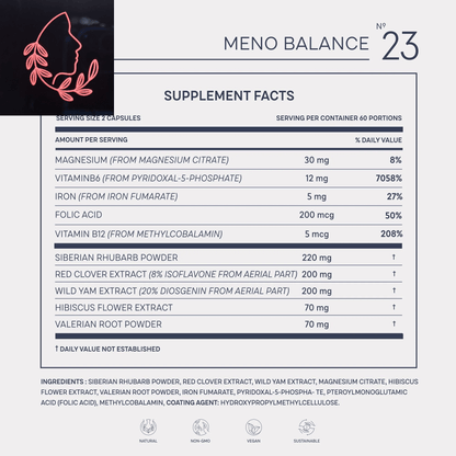 natural menopause support supplement