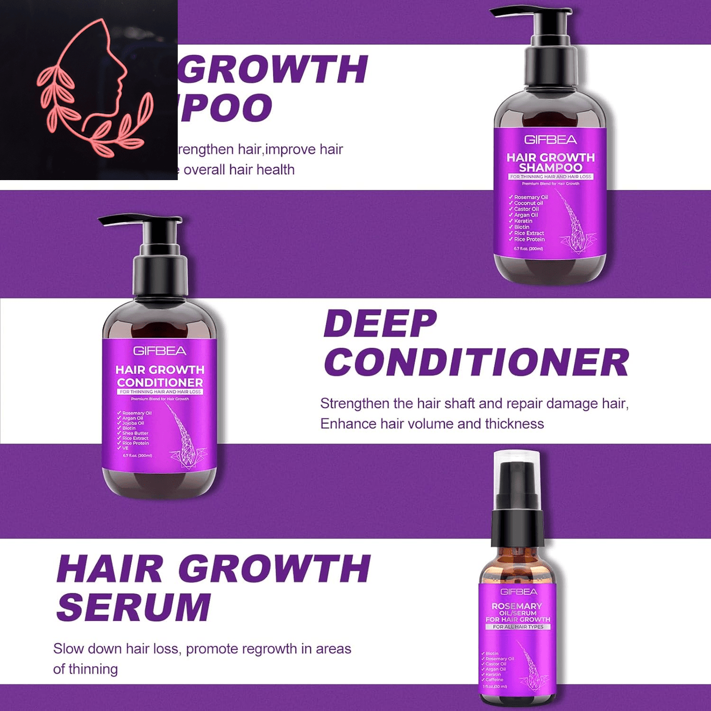 hair growth care set