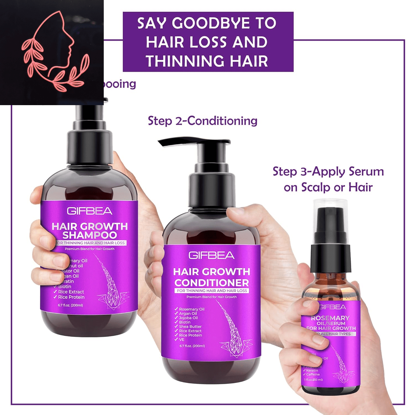 hair growth care set