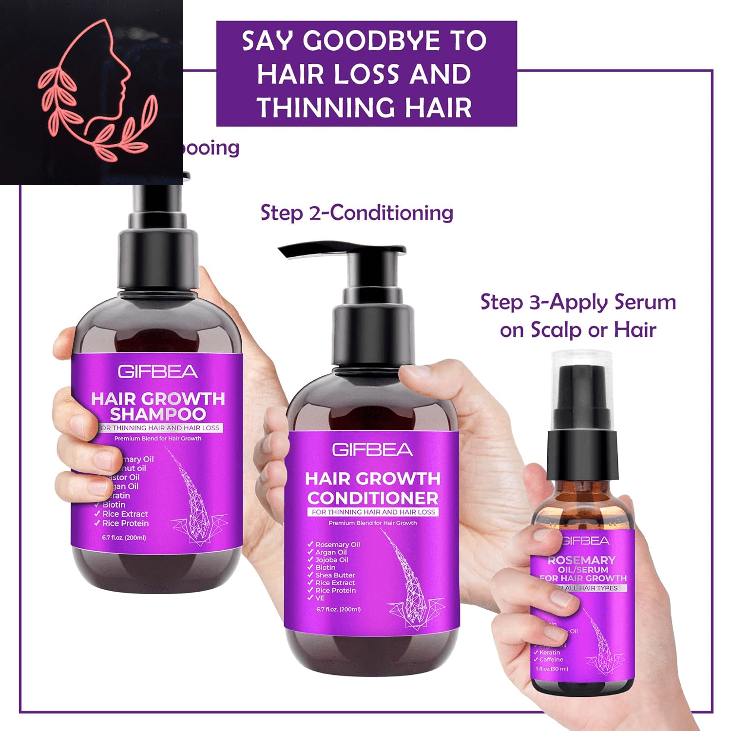 hair growth care set