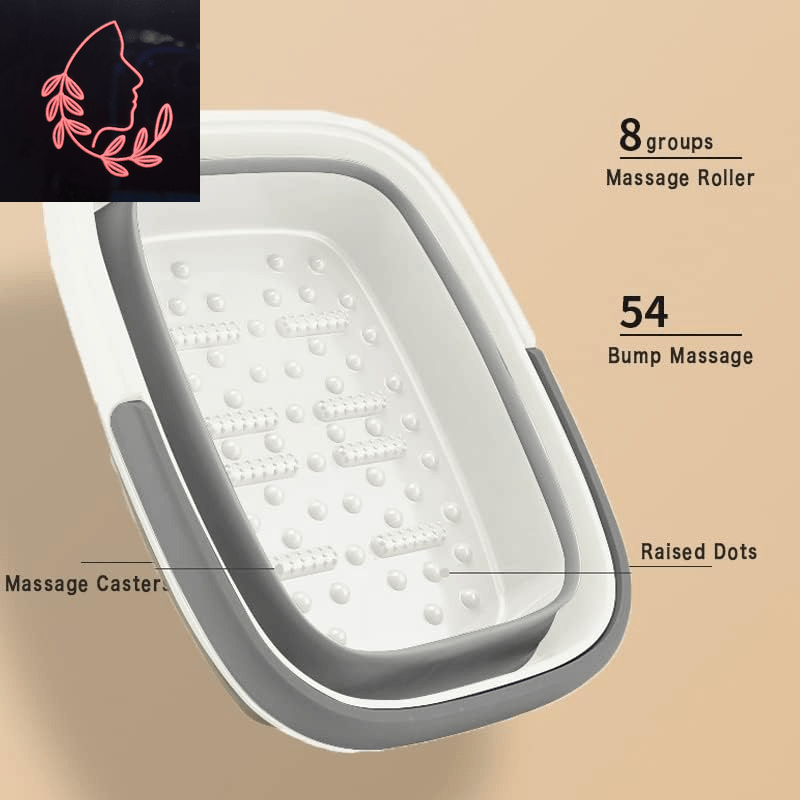 collapsible foot bath basin