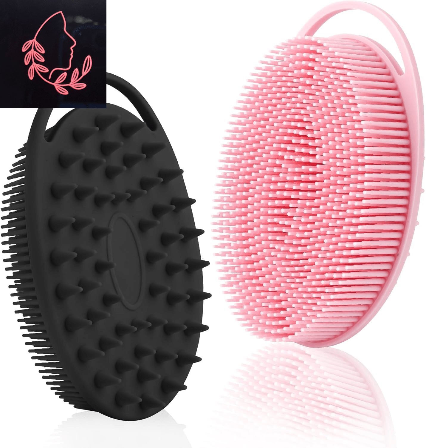 silicone body scrubber