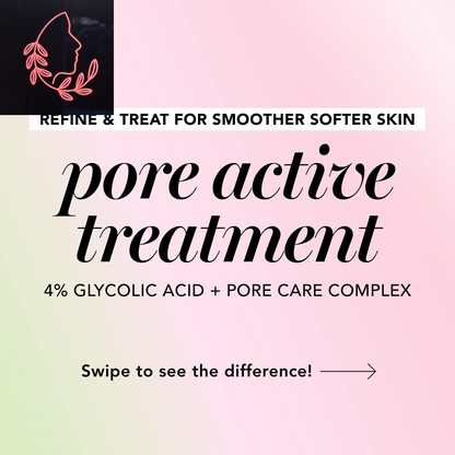 Glycolic Acid Pore Serum – 4% AHA Pore Refining Treatment