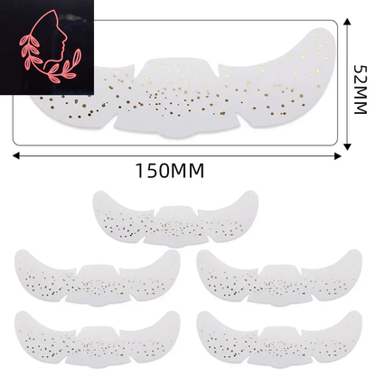 metallic freckle stickers