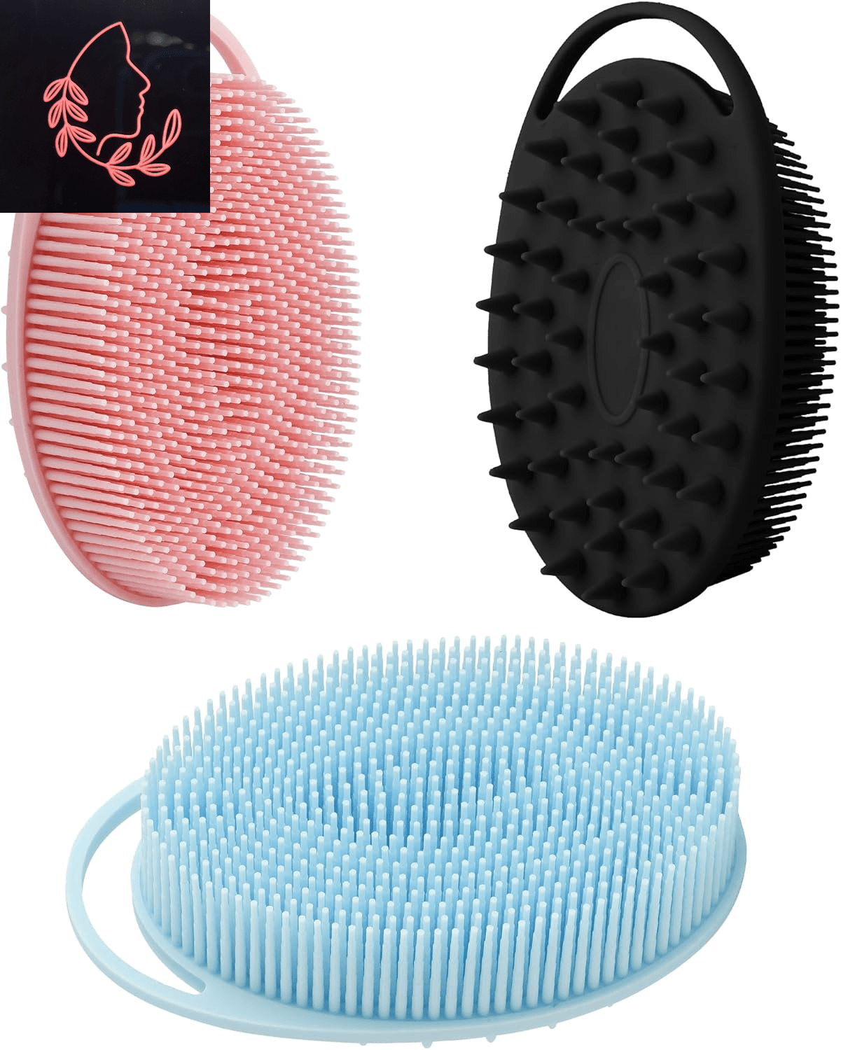 silicone body scrubber