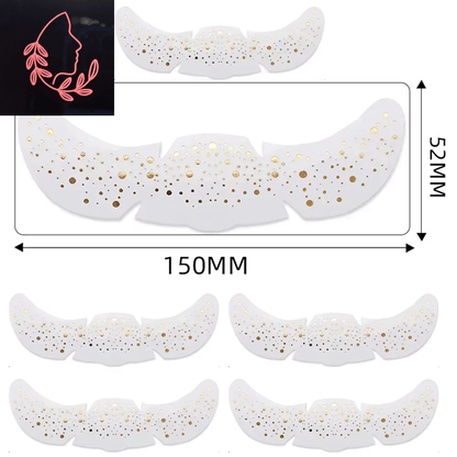metallic freckle stickers