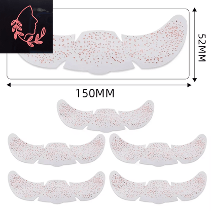 metallic freckle stickers