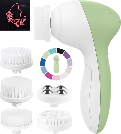 electric facial cleansing brush