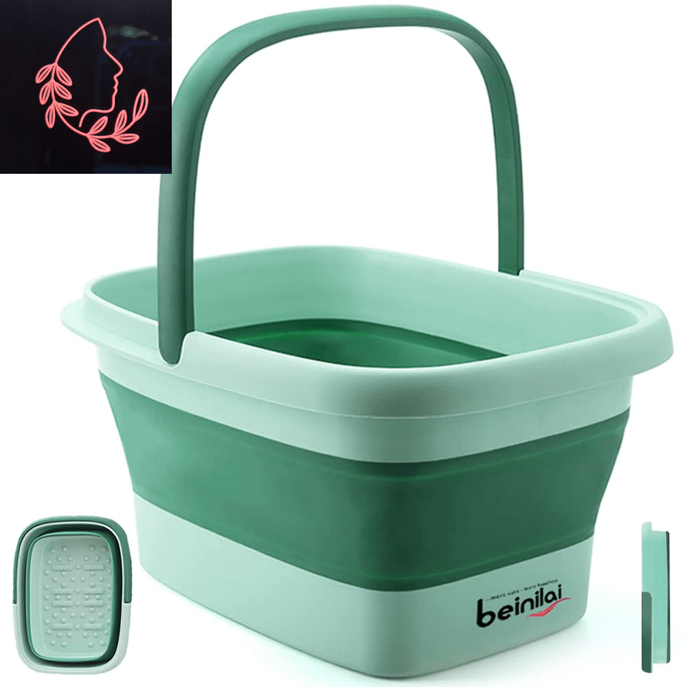 collapsible foot bath basin