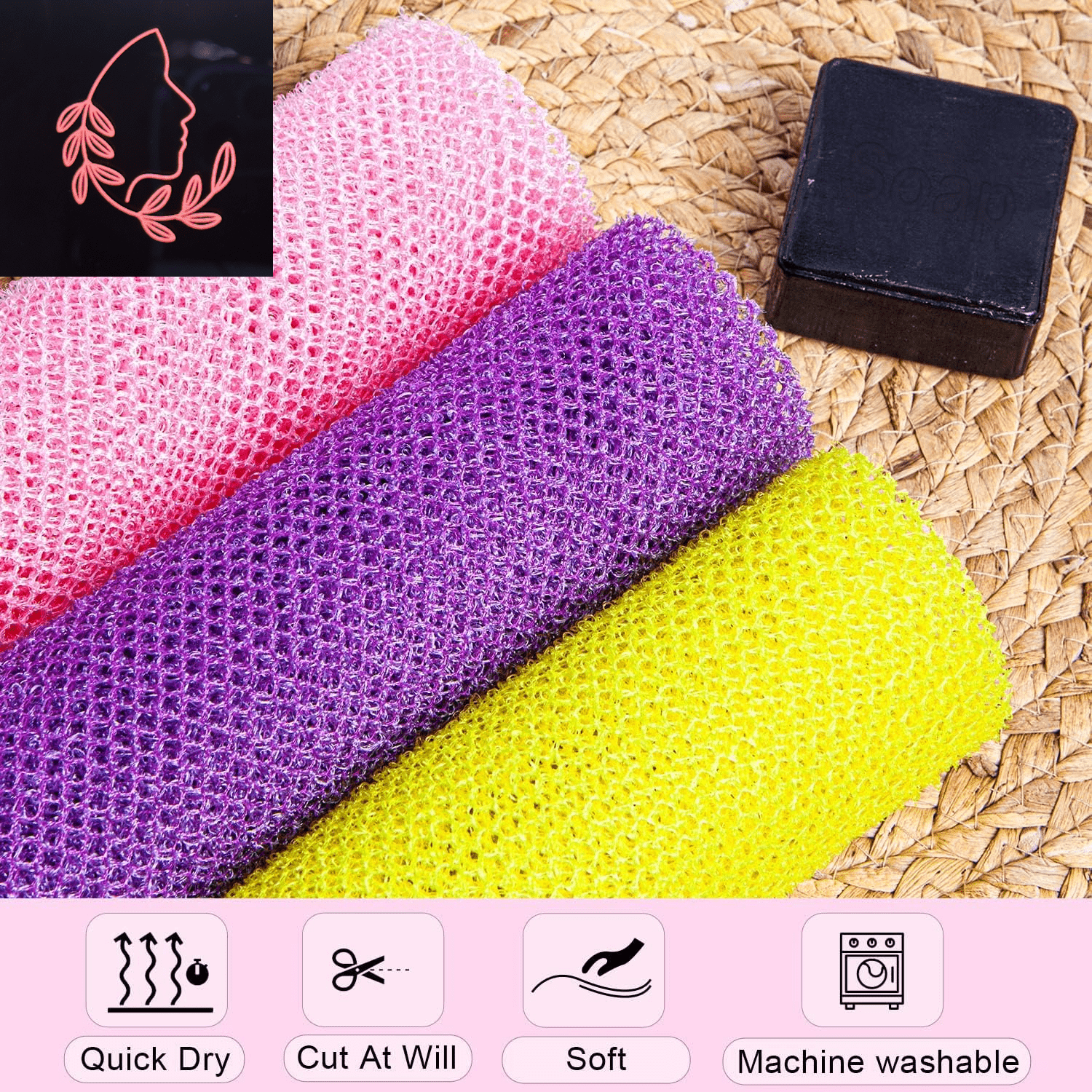african exfoliating net sponge