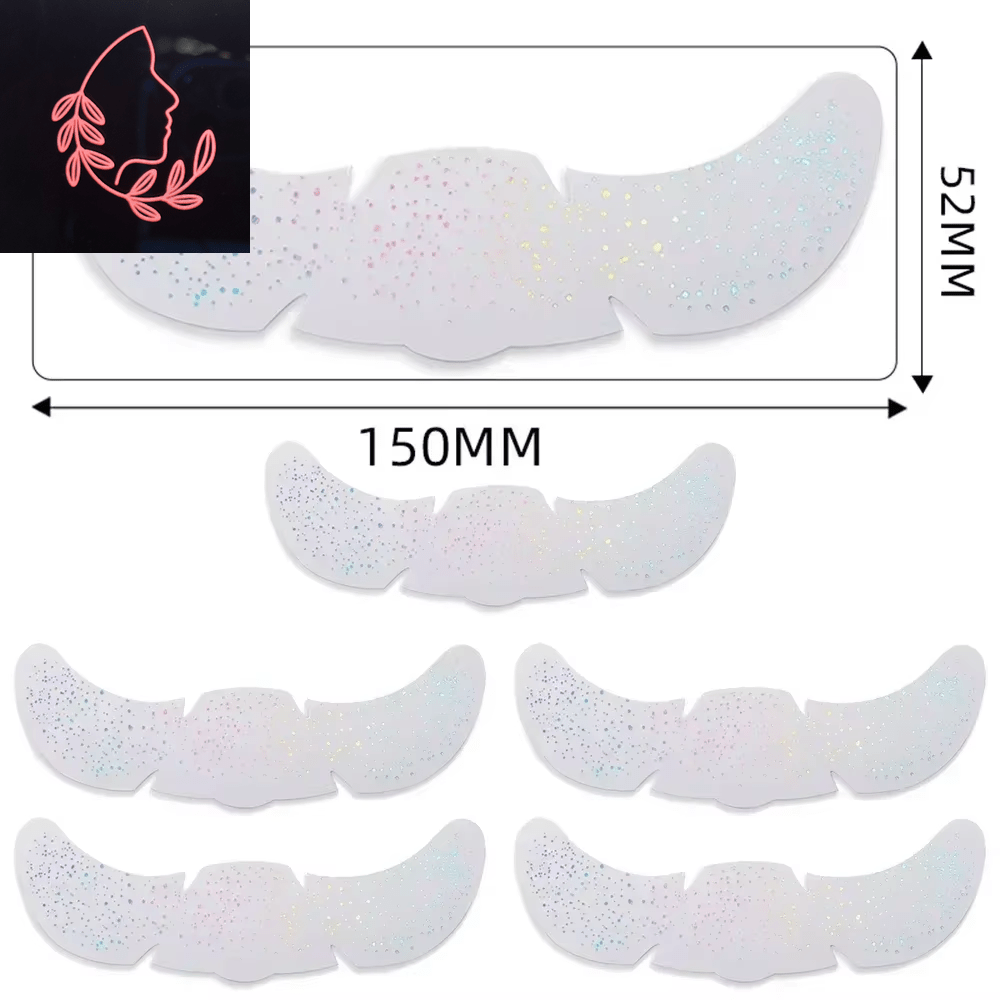 metallic freckle stickers