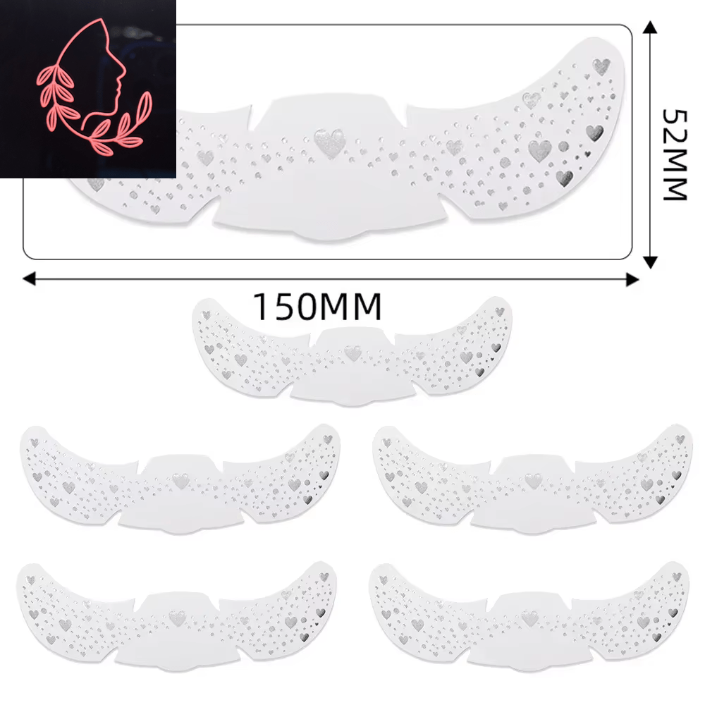 metallic freckle stickers