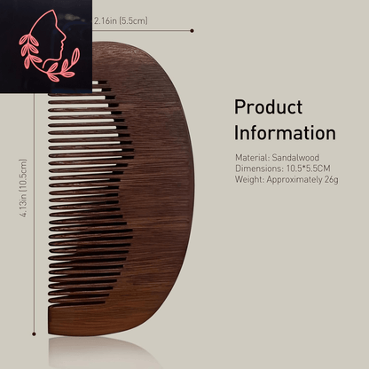 beard wood comb