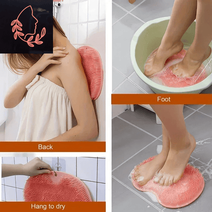 shower foot scrubber