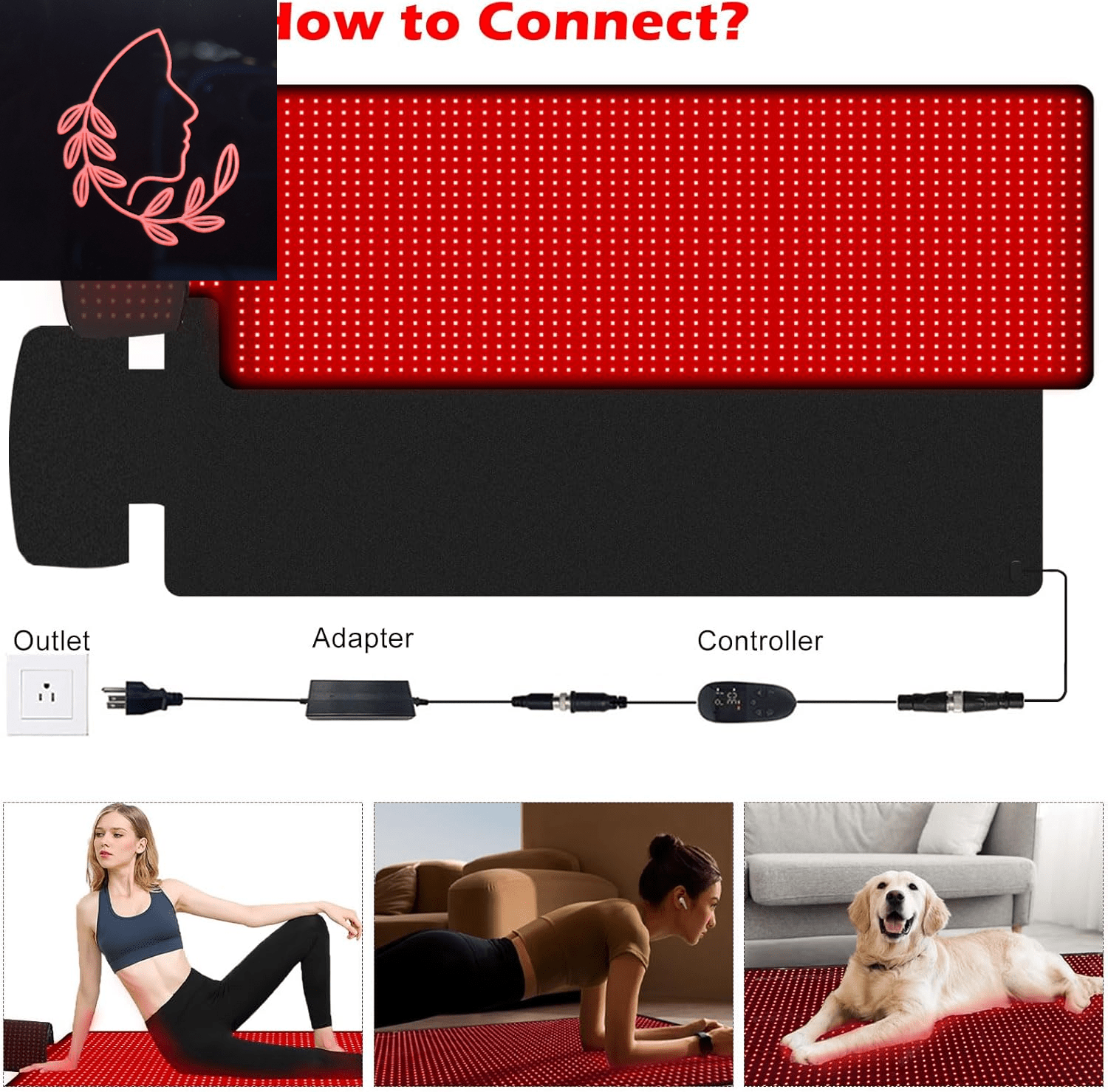 red light therapy mat