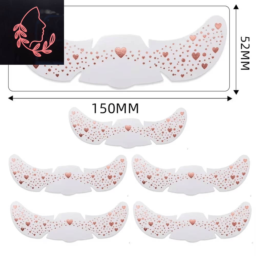 metallic freckle stickers