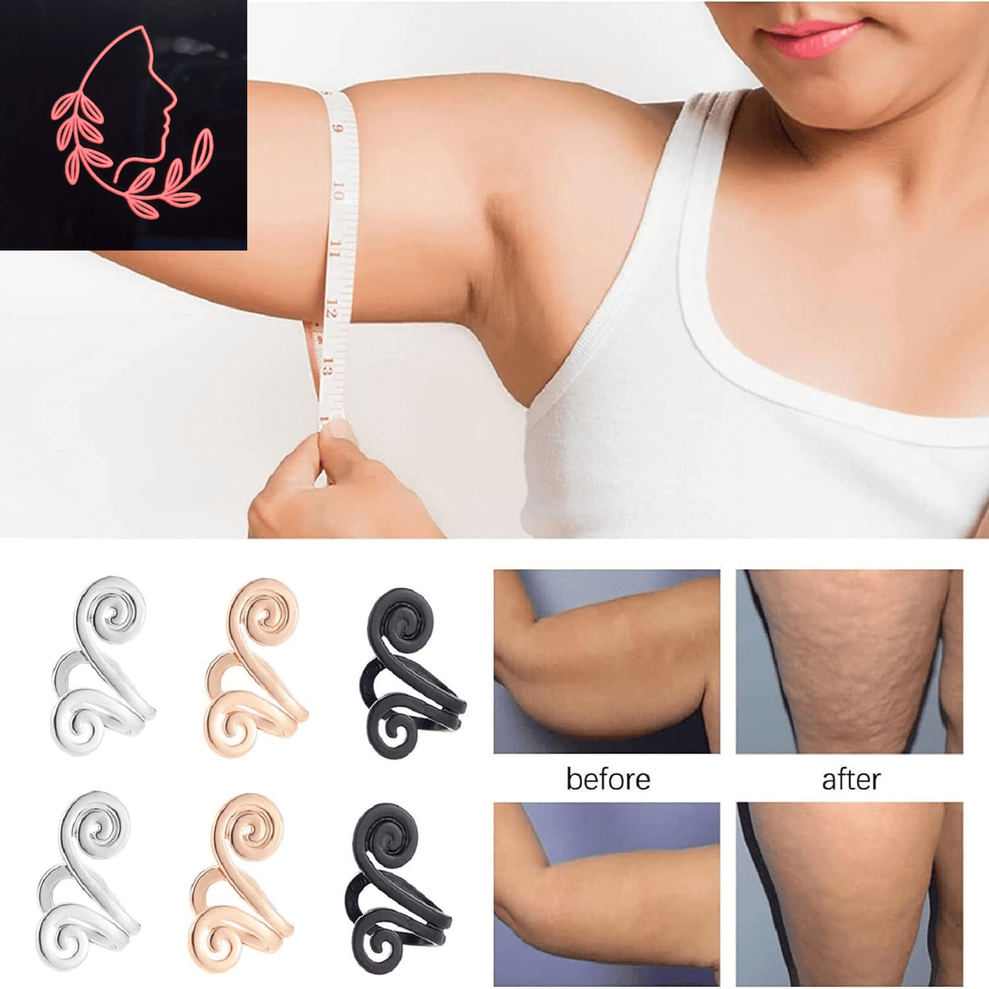 acupressure slimming earrings