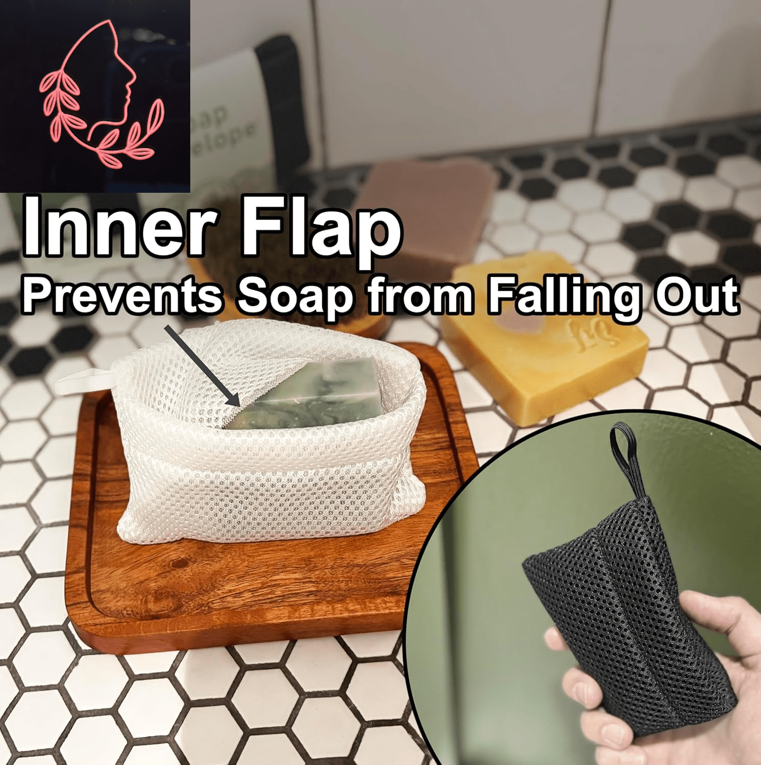 recycled soap saver pouch