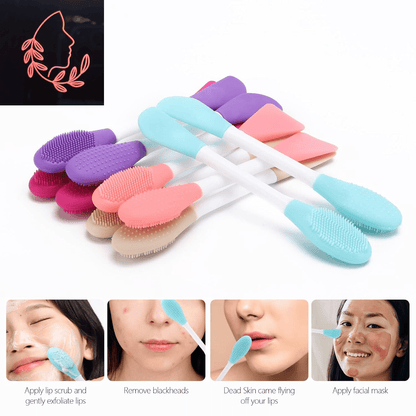 silicone face mask applicator set