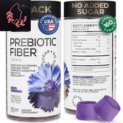 prebiotic fiber gummies for adults