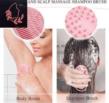 silicone body scrubber